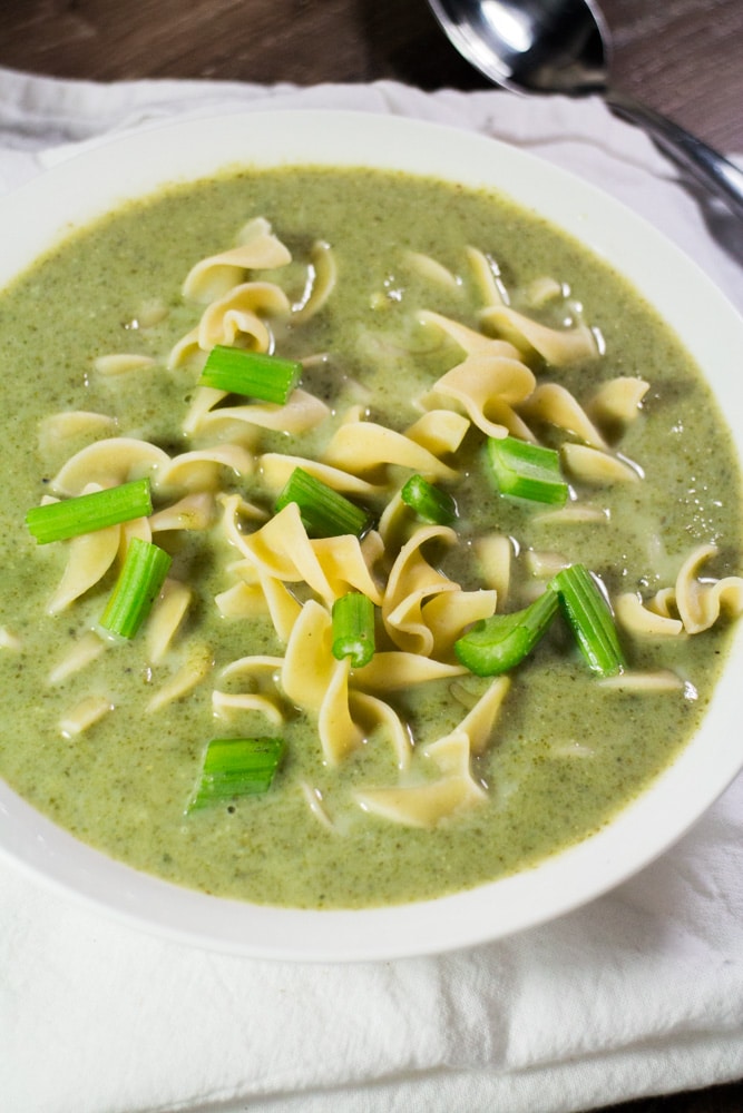 Creamy Celery Soup & Egg Noodles: The Missing Recipe Connection
